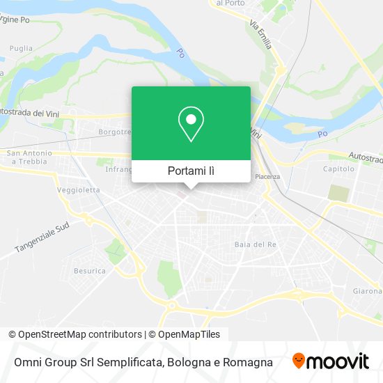 Mappa Omni Group Srl Semplificata