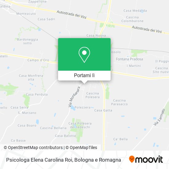 Mappa Psicologa Elena Carolina Roi