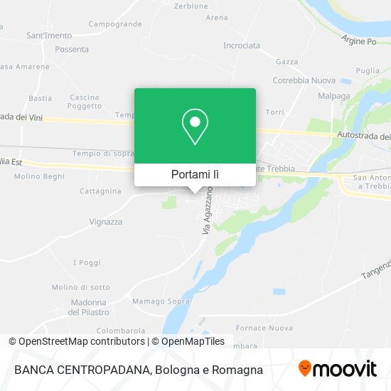 Mappa BANCA CENTROPADANA