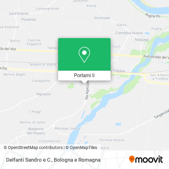 Mappa Delfanti Sandro e C.