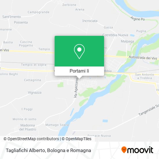 Mappa Tagliafichi Alberto