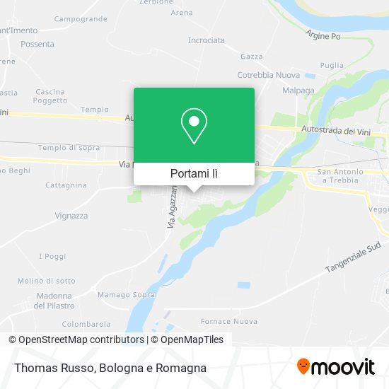 Mappa Thomas Russo
