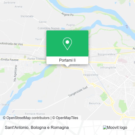 Mappa Sant'Antonio