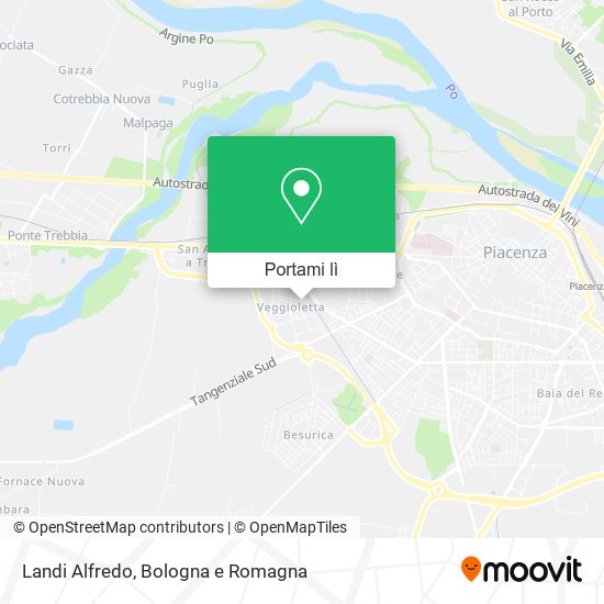 Mappa Landi Alfredo