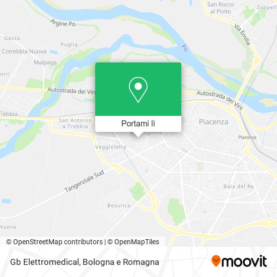 Mappa Gb Elettromedical