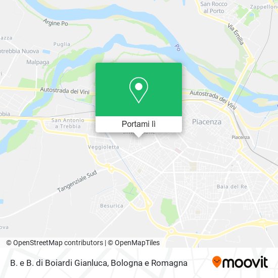 Mappa B. e B. di Boiardi Gianluca