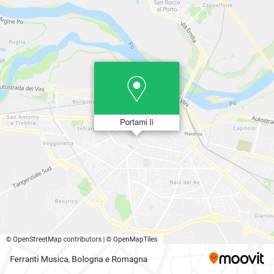 Mappa Ferranti Musica