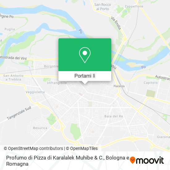 Mappa Profumo di Pizza di Karalalek Muhibe & C.