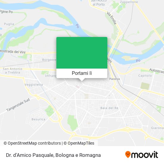 Mappa Dr. d'Amico Pasquale