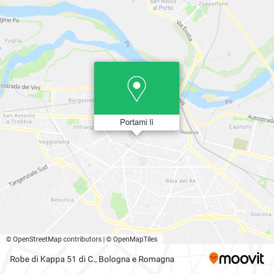 Mappa Robe di Kappa 51 di C.
