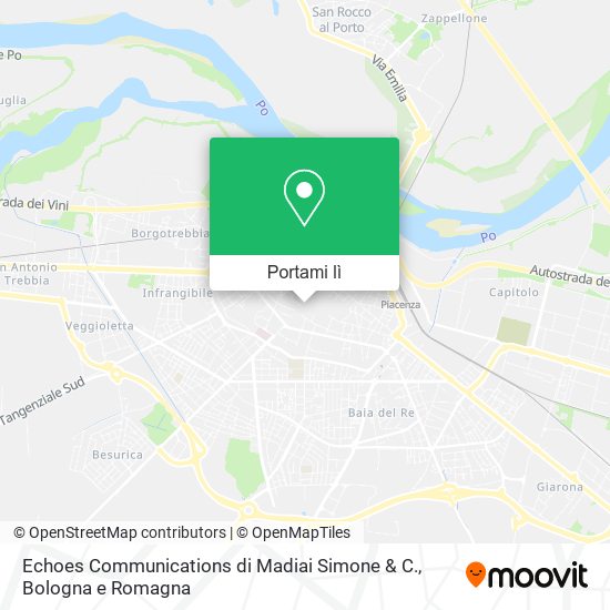 Mappa Echoes Communications di Madiai Simone & C.