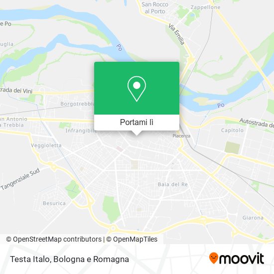 Mappa Testa Italo