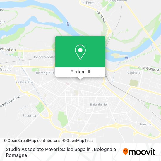 Mappa Studio Associato Peveri Salice Segalini
