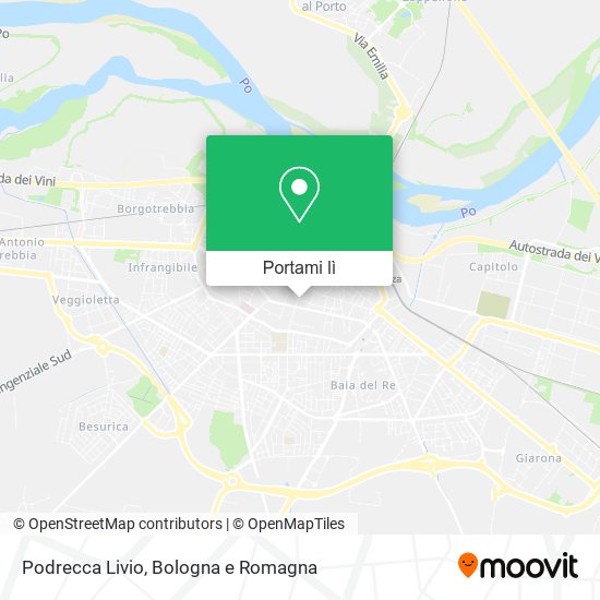 Mappa Podrecca Livio