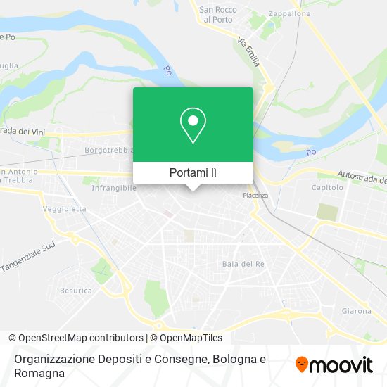 Mappa Organizzazione Depositi e Consegne