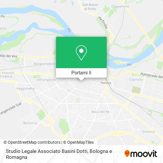 Mappa Studio Legale Associato Basini Dotti