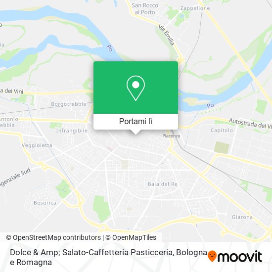 Mappa Dolce & Amp; Salato-Caffetteria Pasticceria
