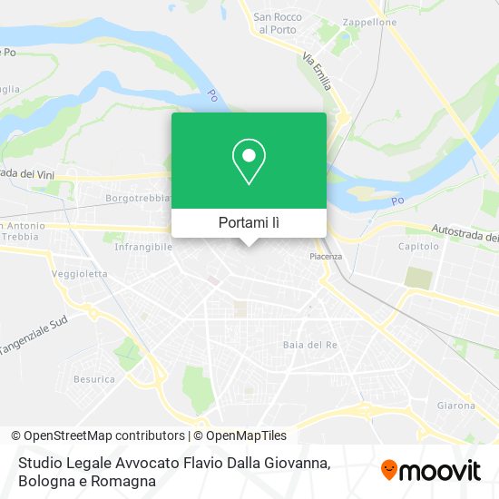 Mappa Studio Legale Avvocato Flavio Dalla Giovanna