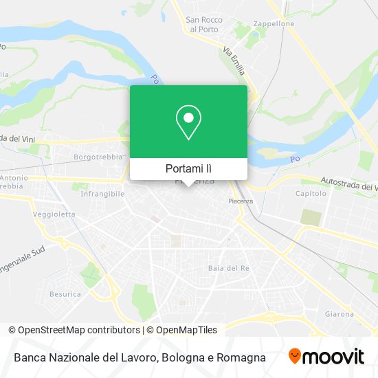 Mappa Banca Nazionale del Lavoro