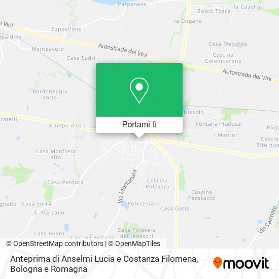 Mappa Anteprima di Anselmi Lucia e Costanza Filomena