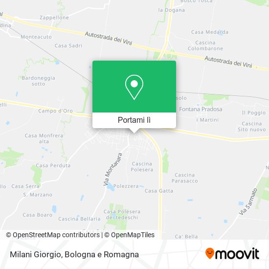 Mappa Milani Giorgio