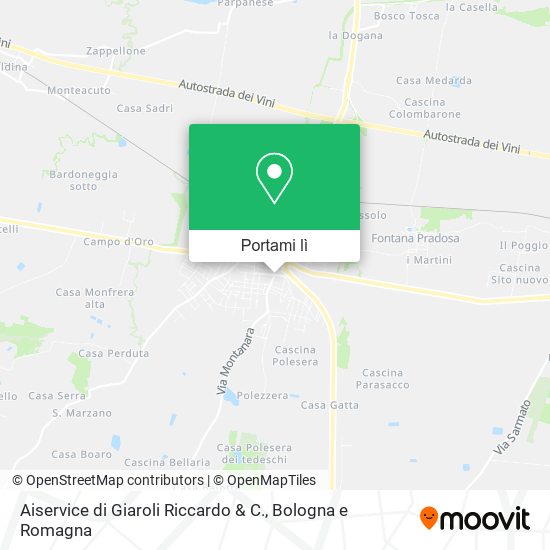 Mappa Aiservice di Giaroli Riccardo & C.