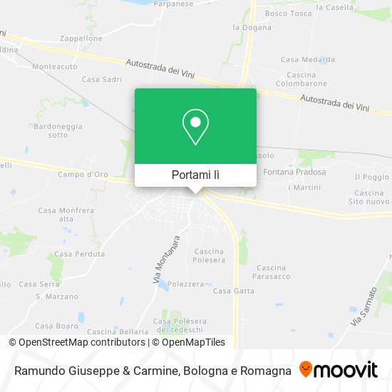 Mappa Ramundo Giuseppe & Carmine