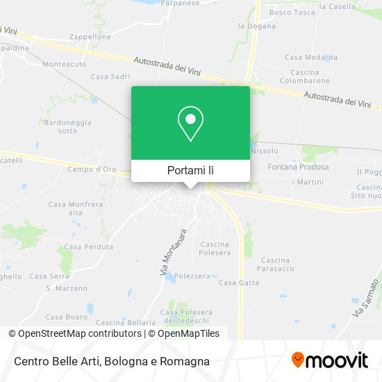 Mappa Centro Belle Arti
