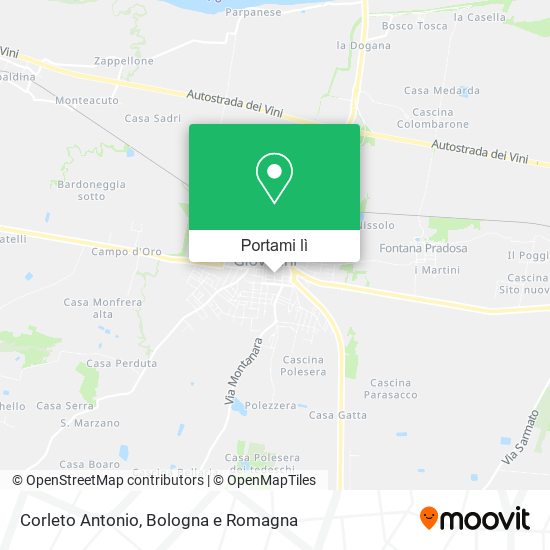 Mappa Corleto Antonio