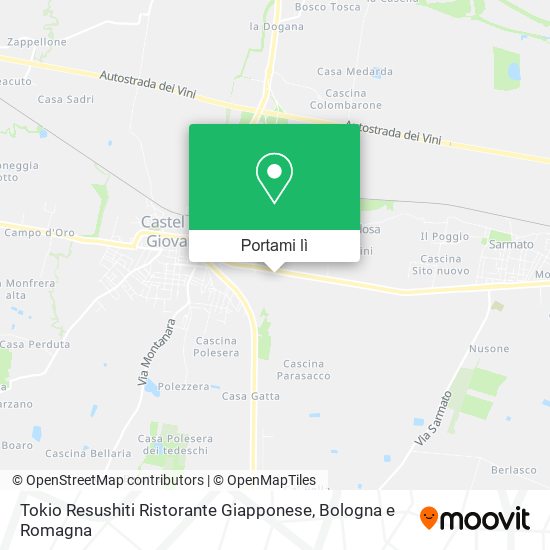 Mappa Tokio Resushiti Ristorante Giapponese