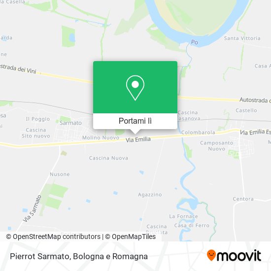 Mappa Pierrot Sarmato