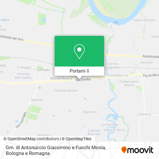 Mappa Gm. di Antonuccio Giacomino e Fuochi Monia
