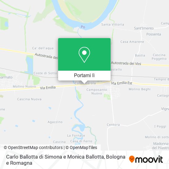 Mappa Carlo Ballotta di Simona e Monica Ballotta