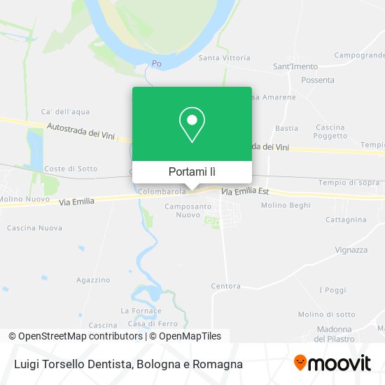 Mappa Luigi Torsello Dentista
