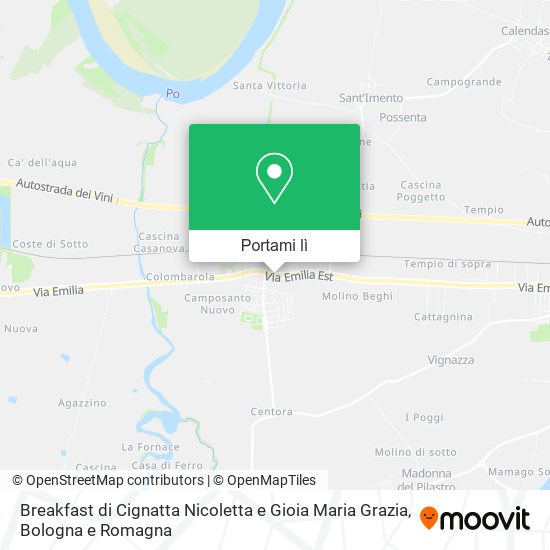 Mappa Breakfast di Cignatta Nicoletta e Gioia Maria Grazia
