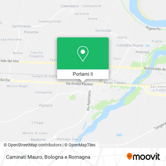 Mappa Caminati Mauro