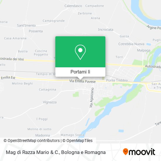 Mappa Mag di Razza Mario & C.