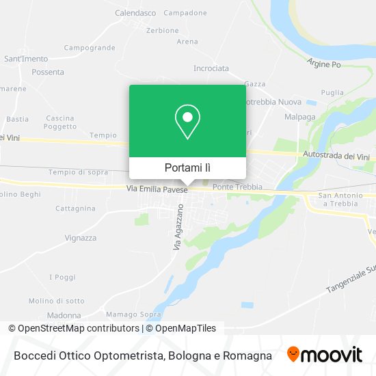 Mappa Boccedi Ottico Optometrista
