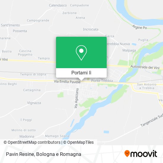 Mappa Pavin Resine