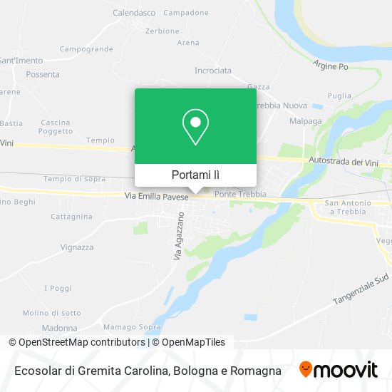 Mappa Ecosolar di Gremita Carolina