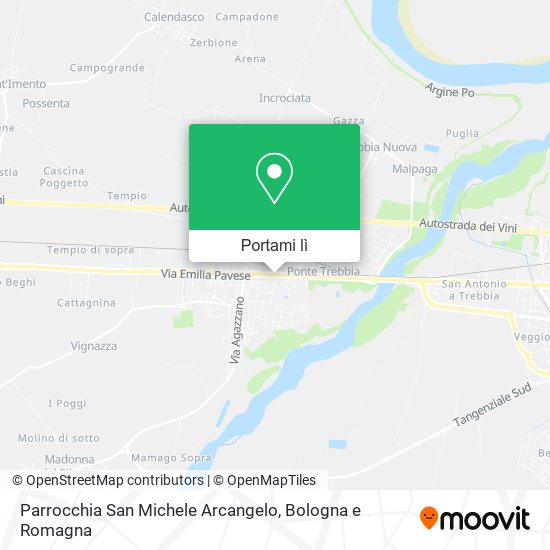 Mappa Parrocchia San Michele Arcangelo