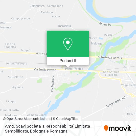 Mappa Amg. Scavi Societa' a Responsabilita' Limitata Semplificata