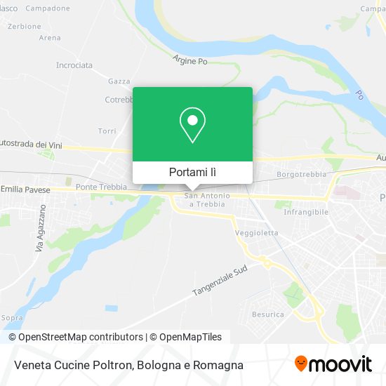Mappa Veneta Cucine Poltron