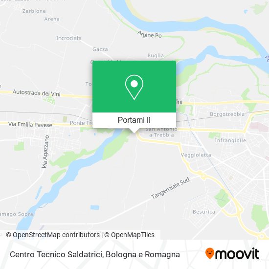Mappa Centro Tecnico Saldatrici