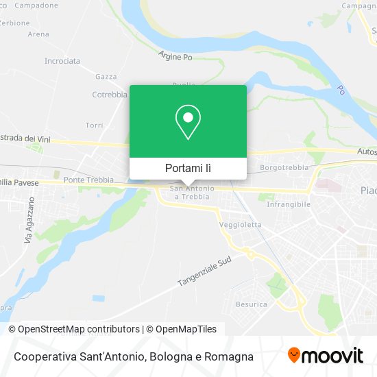 Mappa Cooperativa Sant'Antonio