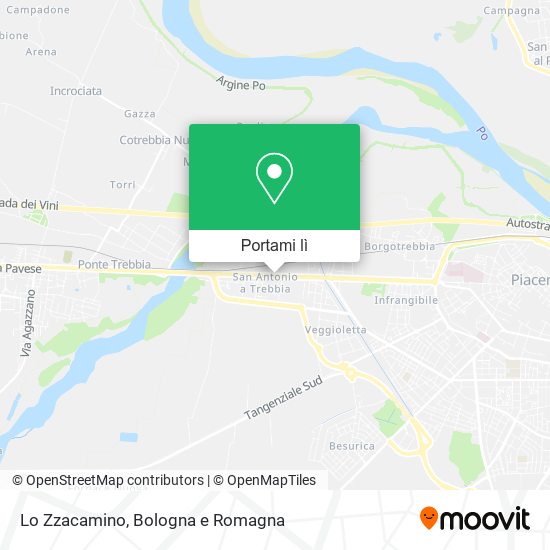 Mappa Lo Zzacamino