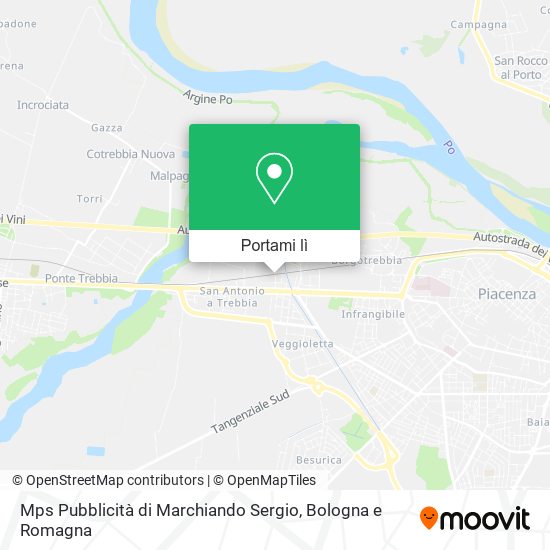 Mappa Mps Pubblicità di Marchiando Sergio