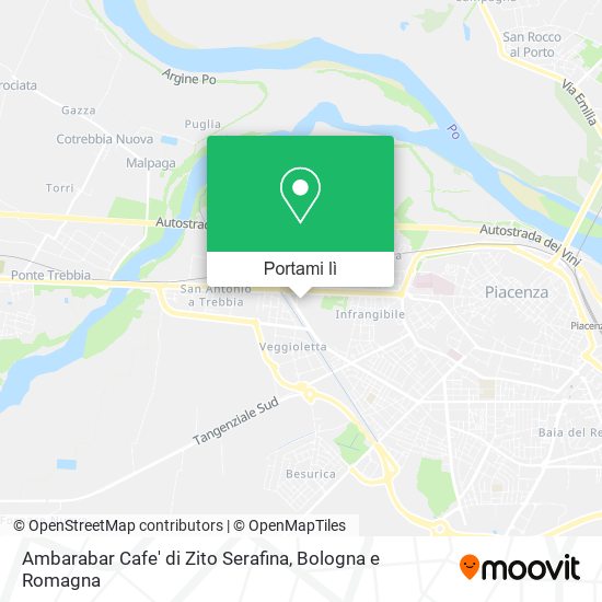 Mappa Ambarabar Cafe' di Zito Serafina