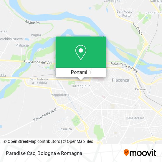 Mappa Paradise Csc
