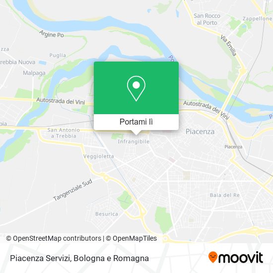 Mappa Piacenza Servizi